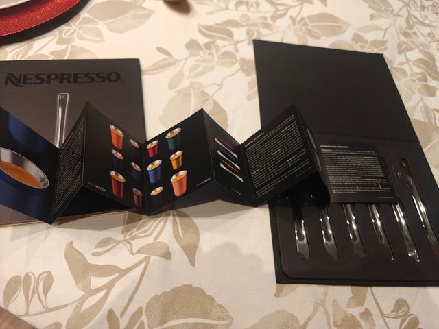 Nespresso Pixie stirrers cucchiaini