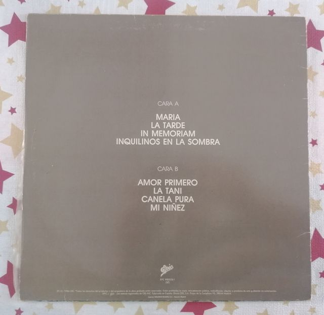 Vinilo, Patxi Andion Amor primero - Mari