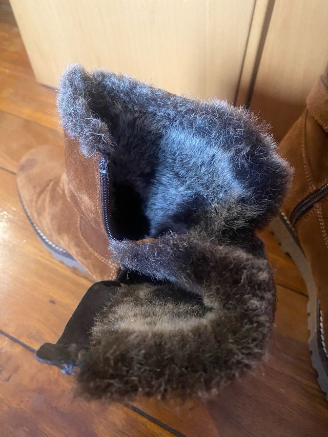 Stivali in pelliccia