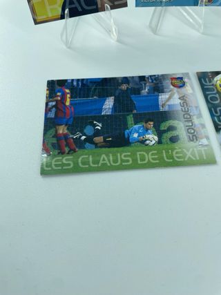 5 x Víctor Valdés Colección Barça Campio MGK 04 05