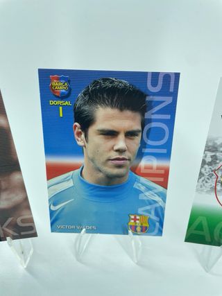 5 x Víctor Valdés Colección Barça Campio MGK 04 05