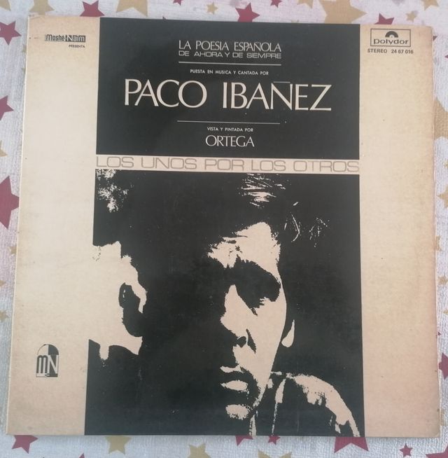 Vinilo, Paco Ibañez poesia española