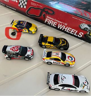 Scalextric Compact Fire Wheels