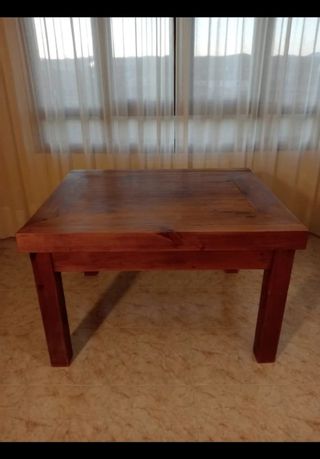 Mesa madera comedor extensible.
