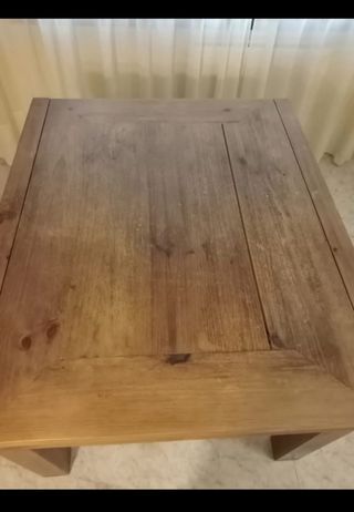 Mesa madera comedor extensible.
