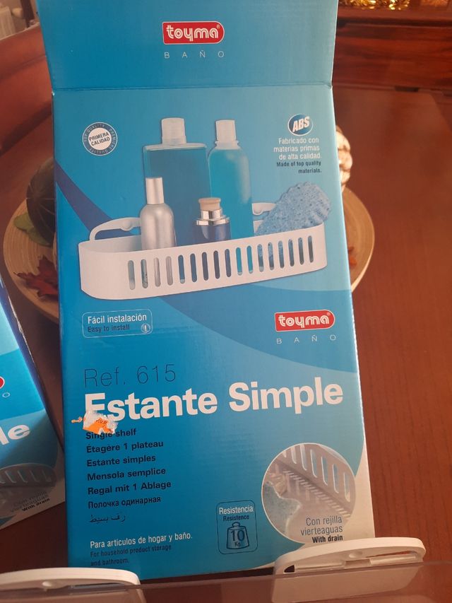 ♦️2 ESTANTERÍAS BAÑO METRACRILATO nuevas .