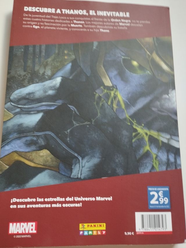 Marvel dark: el lado oscuro 08 - thanos