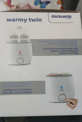 Calienta biberones y esterilización 