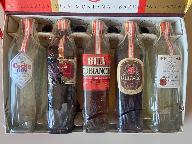 ESTUCHE DE BOTELLAS DE COCK TAILS