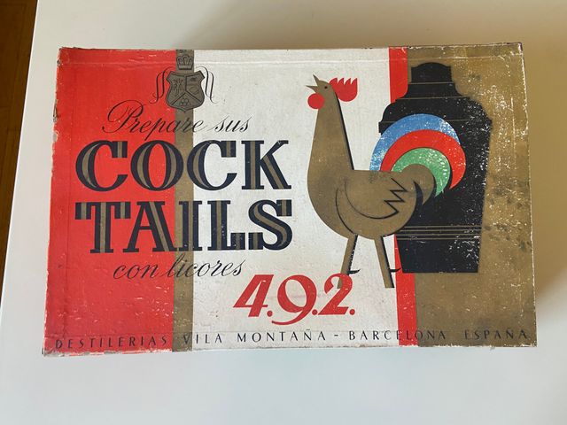 ESTUCHE DE BOTELLAS DE COCK TAILS