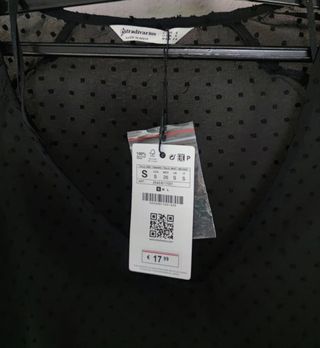 Blusa transparente Stradivarius