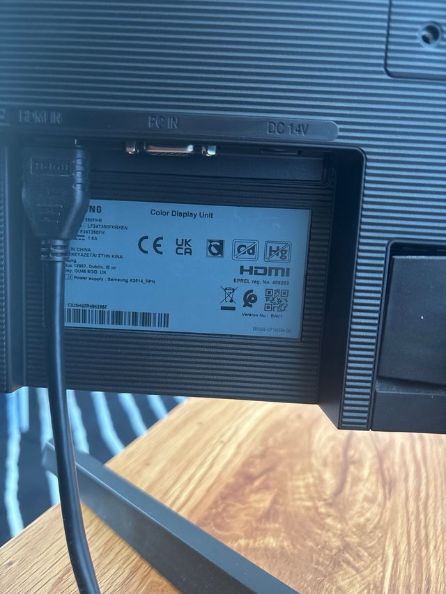 Pantalla samsung 21 pulgadas