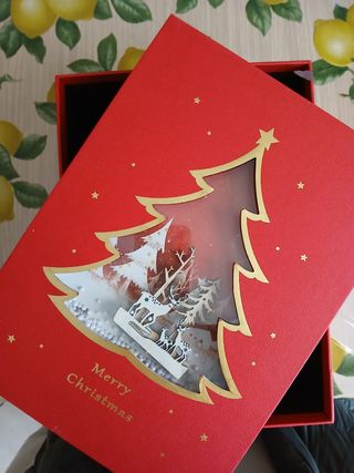Scatola regalo natale 