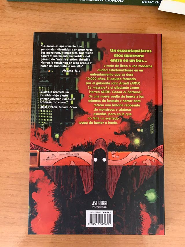 Rumble 1. El color de la oscuridad (Sillón Orejero