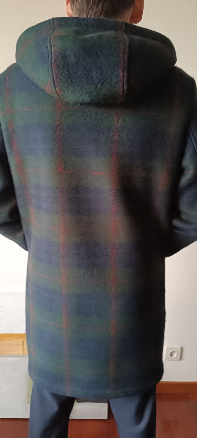 Chaquetón lana neopreno Purificación García