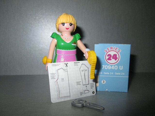 Modista. Serie 24. Playmobil.