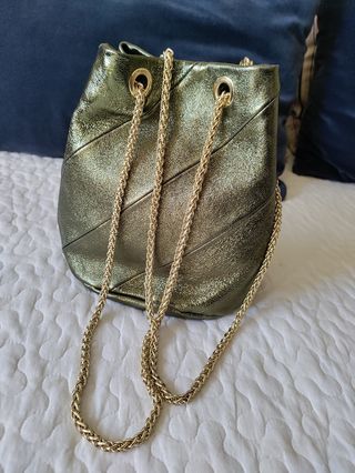 Bolso bombonera verde 
