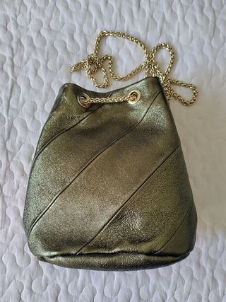 Bolso bombonera verde 