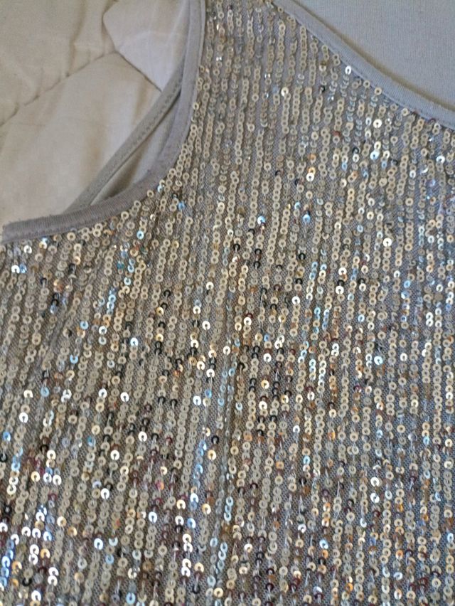 Camiseta de lentejuelas