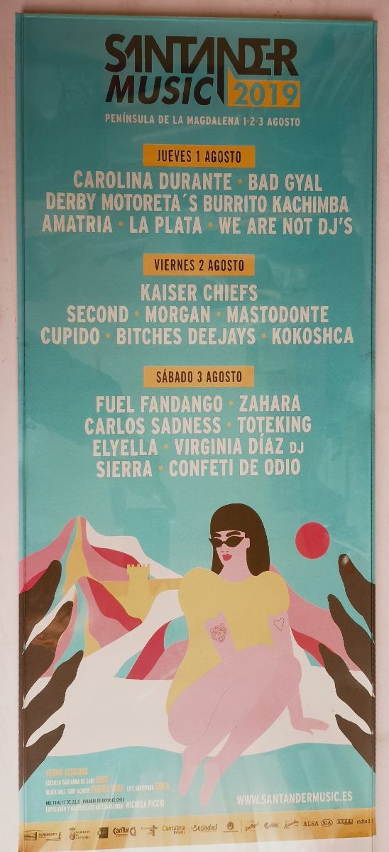 CARTEL SANTANDER MUSIC FESTIVAL 2019