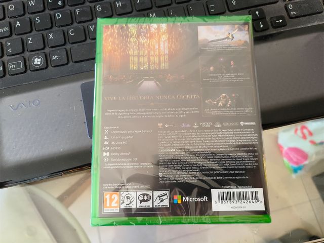 X-box series X juego Hogwarts Nuevo
