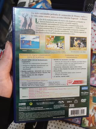 Walt Disney Colección Clásicos DVD 2