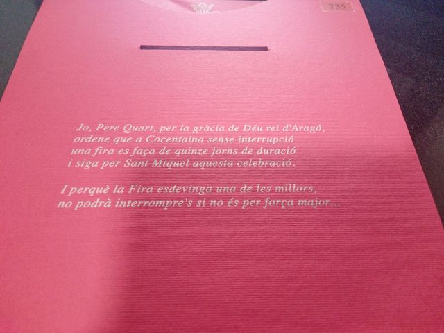 Manifesti commemorativi della Fiera della Cocentaina