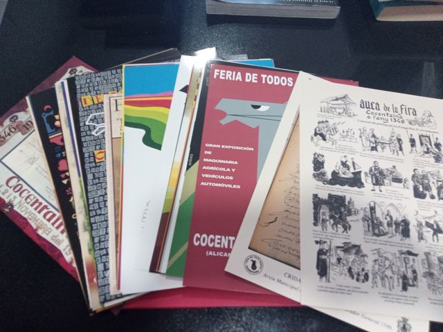 Manifesti commemorativi della Fiera della Cocentaina