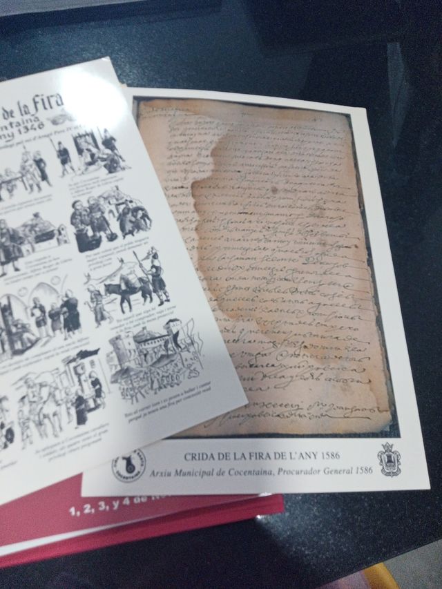 Manifesti commemorativi della Fiera della Cocentaina