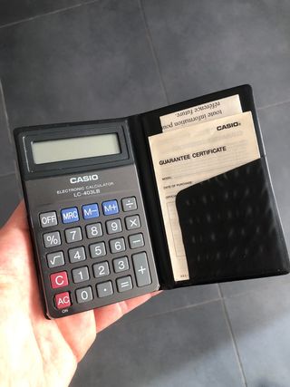 Calculadora Casio