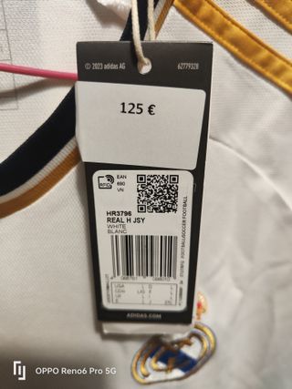 Camiseta oficial Real Madrid temporada 2023/2024