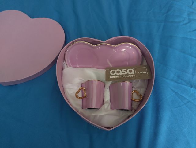 Tazas café corazón