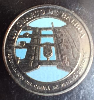 Colección completa Monedas " Canal del Panamá "