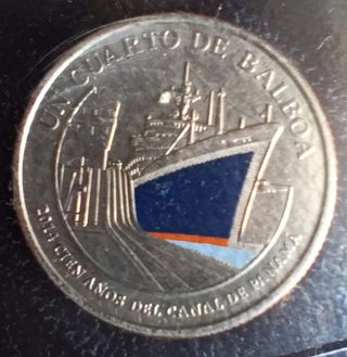 Colección completa Monedas " Canal del Panamá "