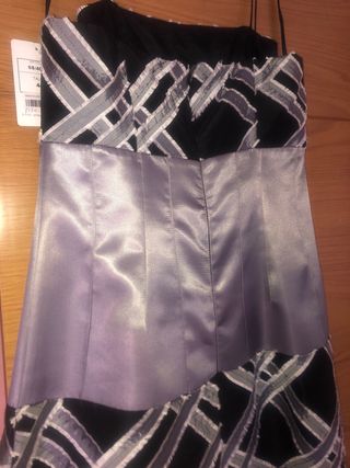 Vestido fiesta talla 44 con etiqueta. 