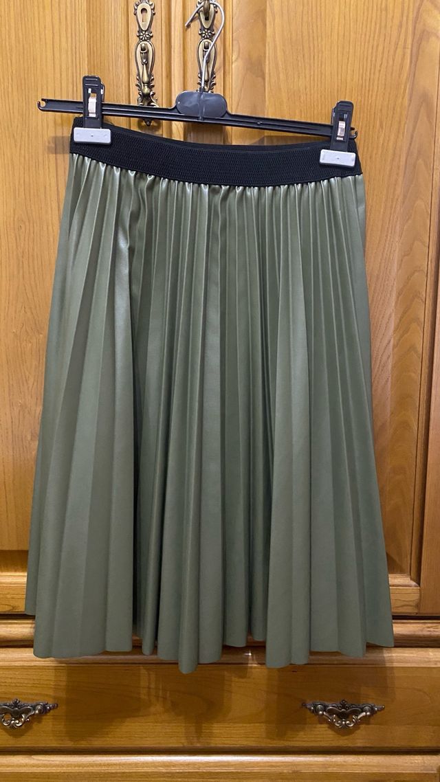 Falda plisada