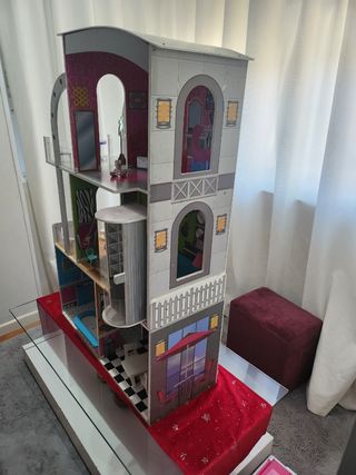 Casa muñecas barbie de madera