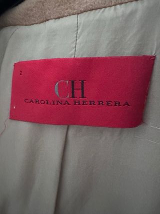 Abrigo lana CAROLINA HERRERA