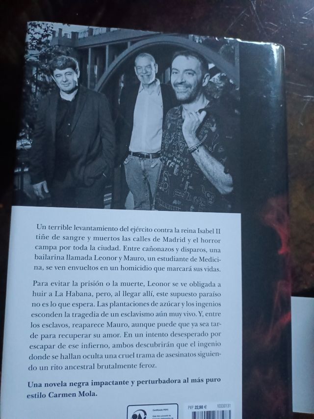 El Infierno carmen mola tapa dura