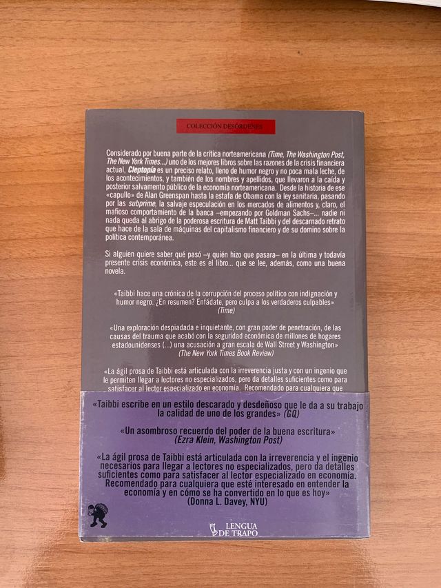 Cleptopía: Fabricantes de burbujas y vampiros fina