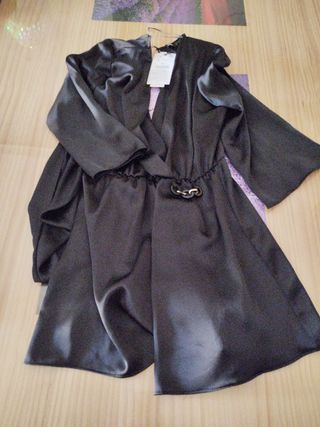 Mono satinado negro Zara