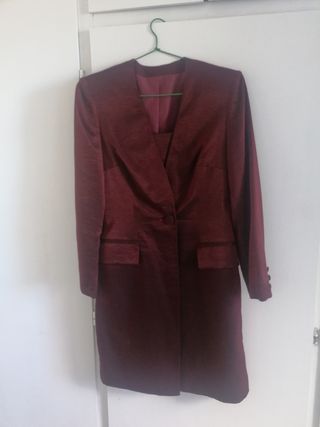 Conjunto vestido y chaqueta 