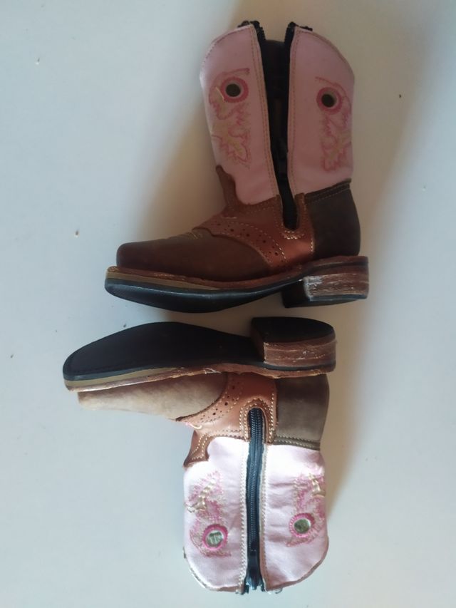 Botas de cuero original para niña