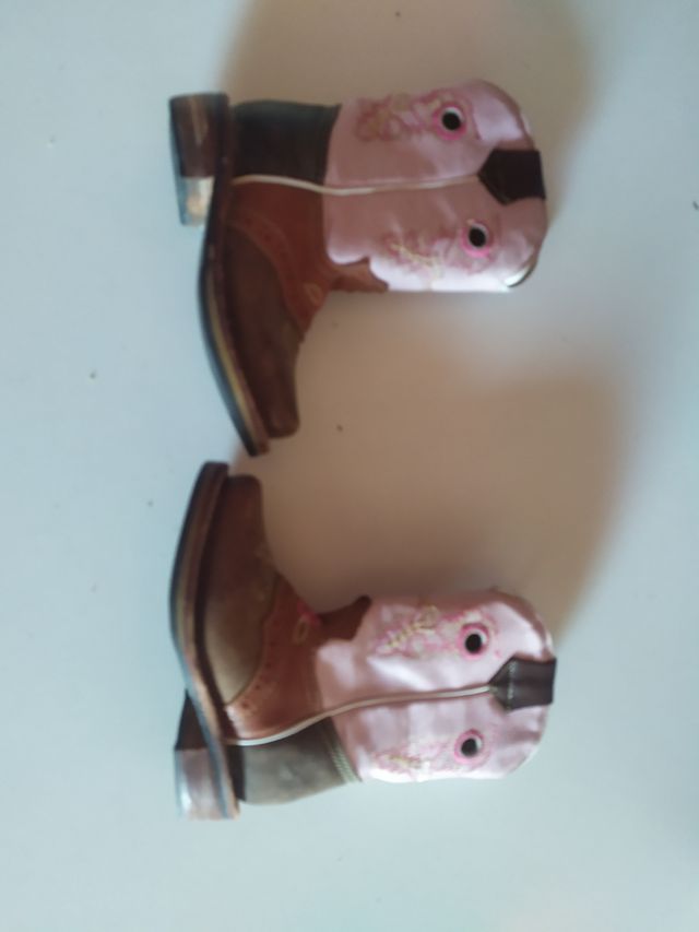 Botas de cuero original para niña