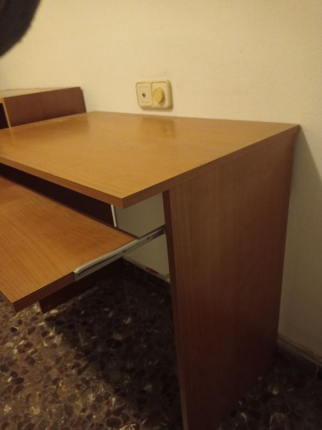 CONJUNTO ESCRITORIO MUEBLE ESTANTERÍA COMO NUEVO
