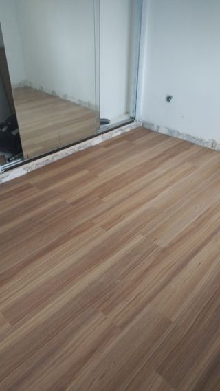 Instalación de suelo laminado