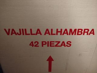 Vajilla Alhambra 42 piezas