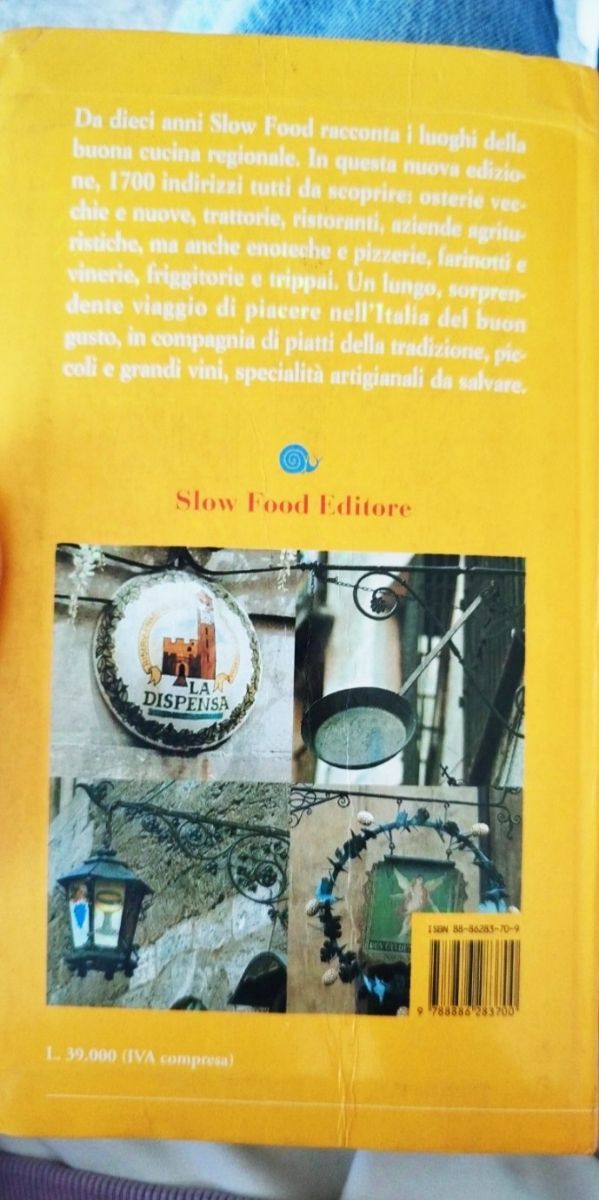 Osterie d'Italia 2000. Sussidiario del mangiarbere all'italiana.