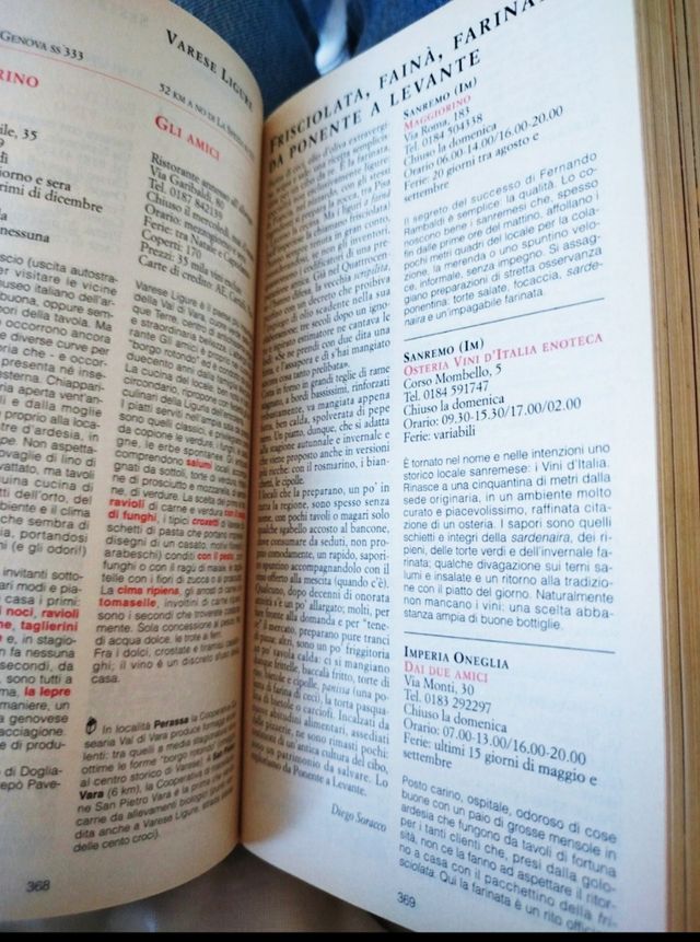 Osterie d'Italia 2000. Sussidiario del mangiarbere all'italiana.