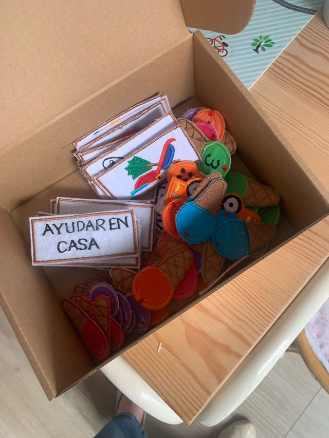 Panel recompensas fieltro infantil